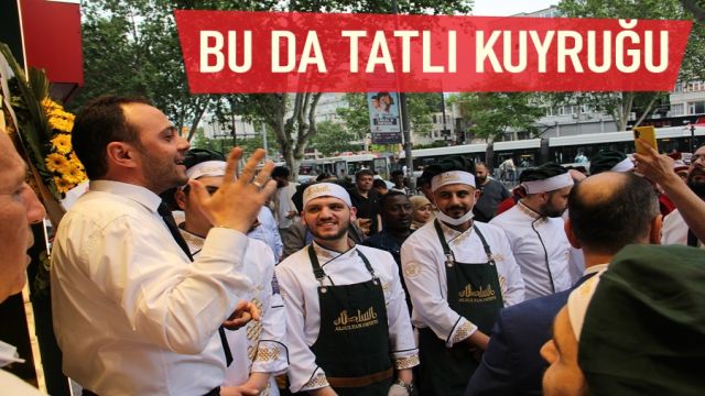 TATLI DEVİNDEN MEHTER MARŞLI AÇILIŞ