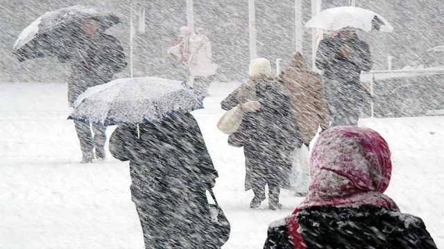 İSTANBUL'A KAR YAĞIŞI GELİYOR