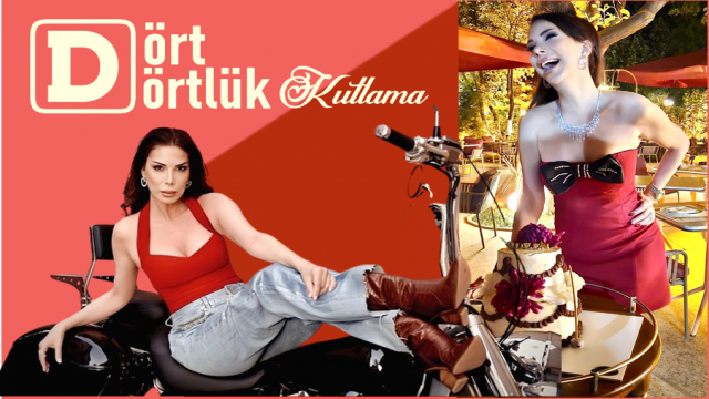 TUĞBA ÖZERK DOĞUM GÜNÜNÜ DOSTLARIYLA KUTLADI