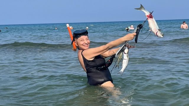 SAFİYE DOĞANAY'IN TATİL KEYFİ