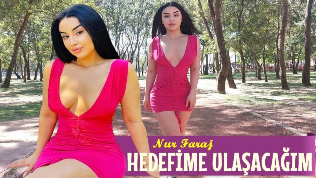 NUR FARAJ HAYALLERİNE KOŞUYOR