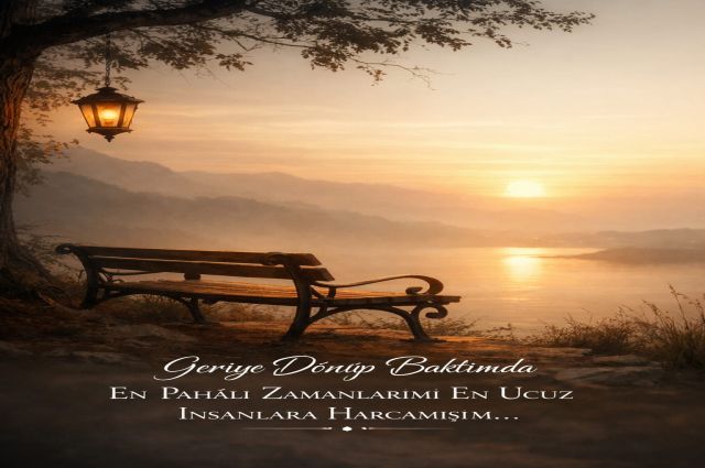 **Geriye Dönüp Baktımda En Pahalı Zamanlarımı En Ucuz İnsanlara Harcamışım…**